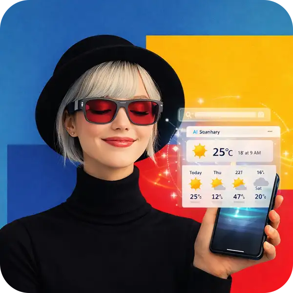 検索結果ページに表示されたAIの要約によって、サイトを開かずに疑問が解決している検索体験