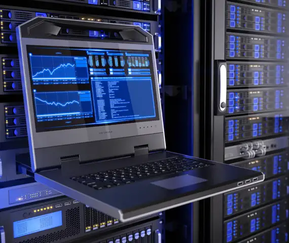 練馬区文化振興協会のサーバールームイメージ