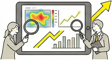 GA4・ヒートマップ分析でUXを継続改善（離脱・導線を可視化）