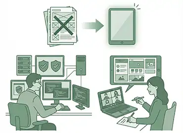 インフラの安全性確認と、デザイン方向性の共有しよう