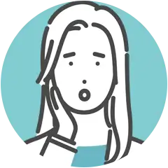 真剣な表情でスマートフォンを操作し、自分に合う本物の価値を提供するエステサロンを探している三軒茶屋の本物志向な女性のイラスト