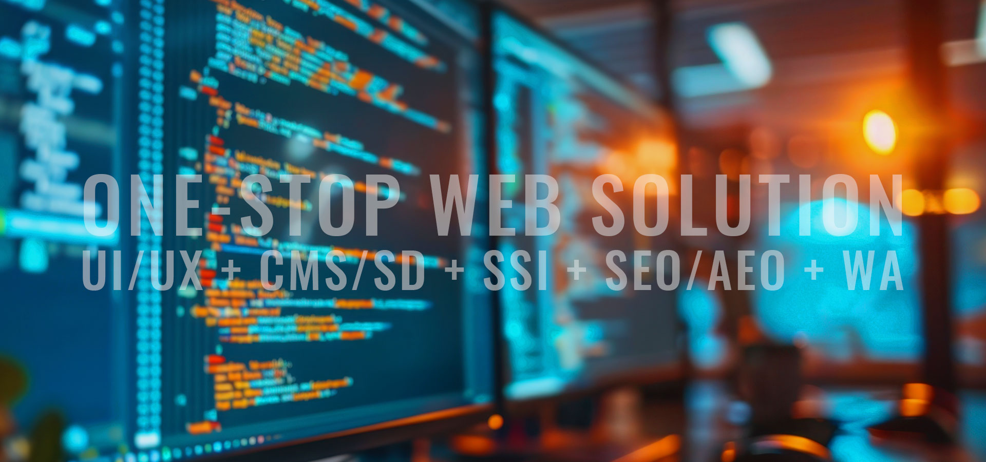 SEOだけでなくAIに選ばれるサイト設計へ。制作・解析・AIポッド連携のイメージ