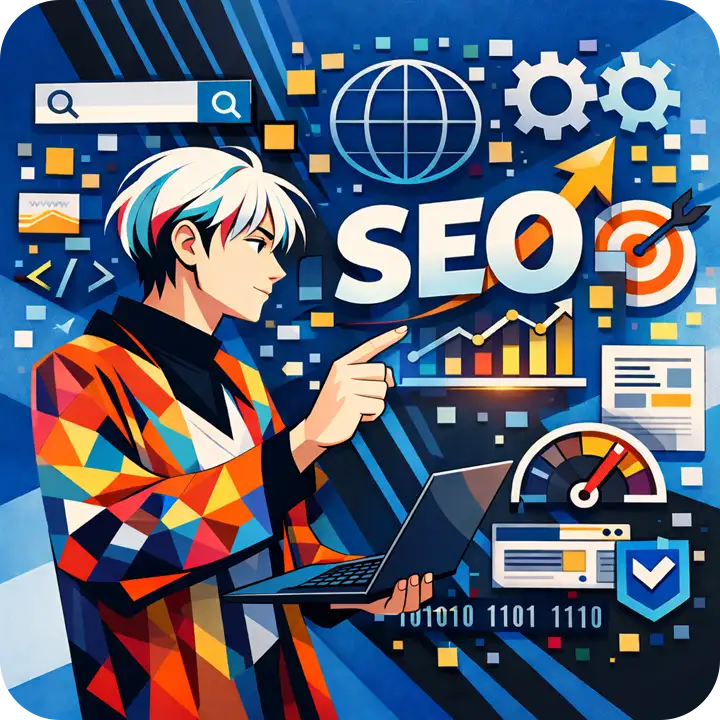 検索の基本を極める最新アルゴリズム対応SEOのイメージ